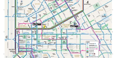 Dallas รถบนแผนที่เส้นทาง